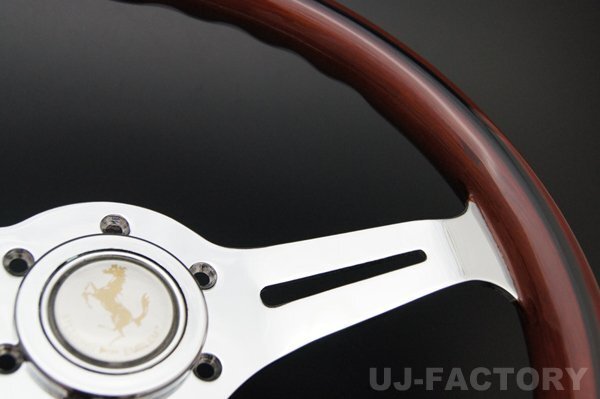 【当時物！】ナルディ ウッド 33パイ ナルディ クラシック タイプ 高級 ウッド ステアリング 33パイ