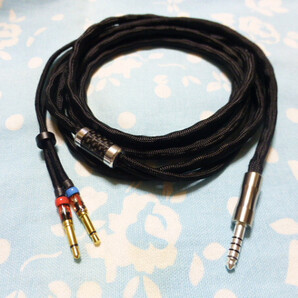 MEZE 99 final D8000 YH-5000SE MOGAMI 2944 八芯 ブレイド編 4.4mm5極 銀メッキ トープラ販売 200cm 長め Denon FOCAL STELLE D9200