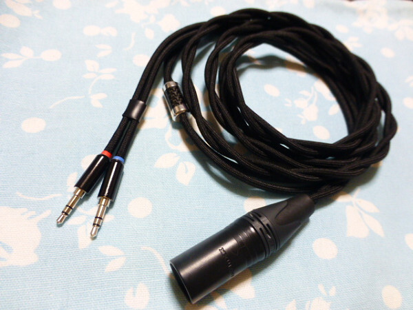 beyerdynamic T1 2nd 3rd MDR-Z7 BELDEN 1804a 八芯 200cm 長め XLRコネクタ 4ピン ( HiFiMAN 機種用 対応可 Amiron home aventho wired