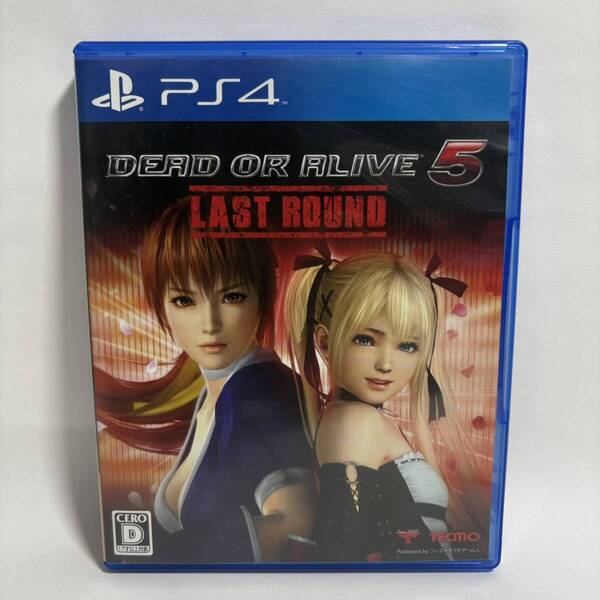 DEAD OR ALIVE5 Last Round PS4 中古 匿名配送