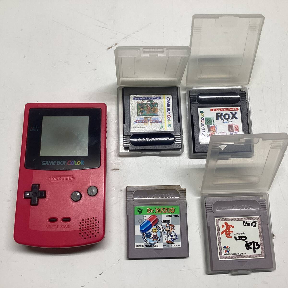 Yahoo!オークション -「ゲームボーイカラー レッド」(おもちゃ