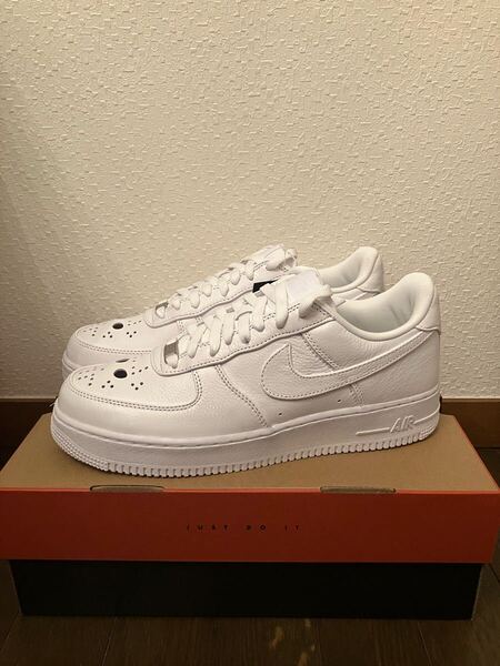 NIKE ナイキ エアフォース1 LOW QS レトロ 25.5cm ジェイソンマスク ホワイト AIR FORCE1