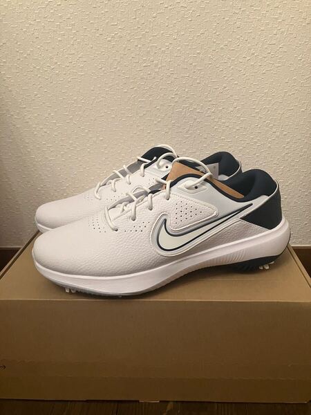 NIKE ナイキ ゴルフ ビクトリープロ3 ワイド 30cm ホワイト グレー