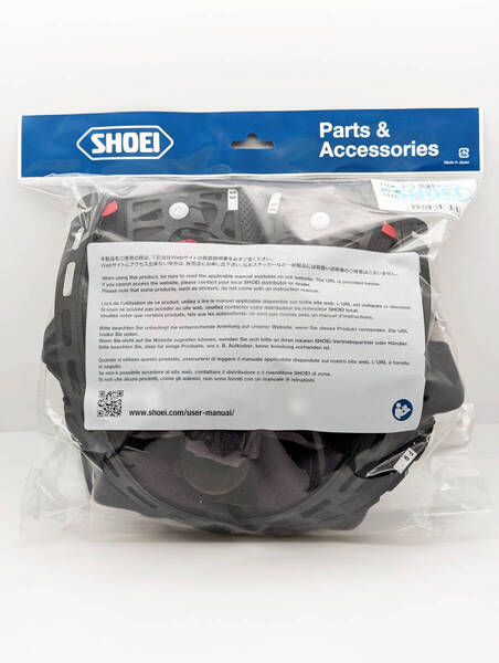 1)新品 未使用 SHOEI ショウエイ X-15 内装セット Lサイズ X-Fifteen 4512048577469