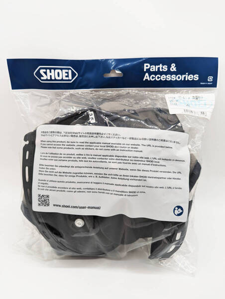 3) 新品 未使用 SHOEI ショウエイ GT-Air 内装セット XL サイズ 4512048383558 ヘルメット バイク ジーティーエアー gtair