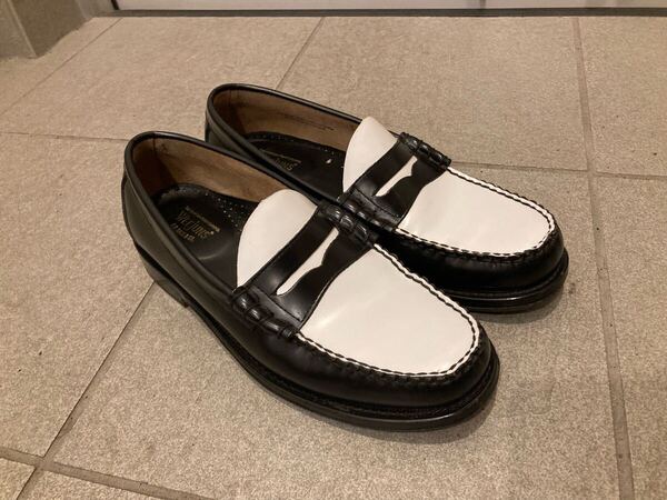G.H.BASS LARSON 2トーン ペニーローファー コインローファー