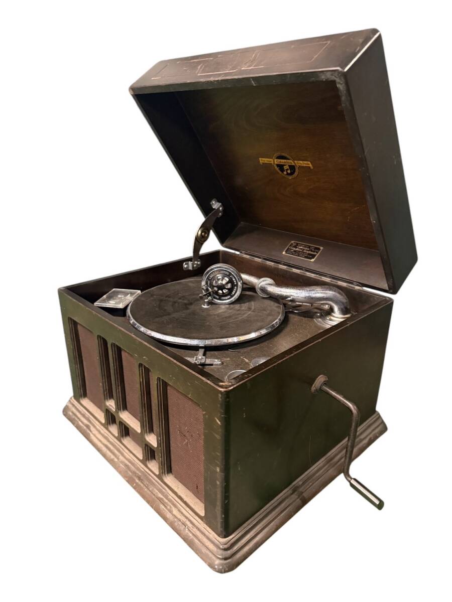 Viva Tonal Columbia Grafonola Gramophone with Crank American