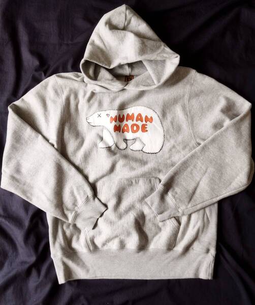 Human Made×Kaws スウェットパーカー XL