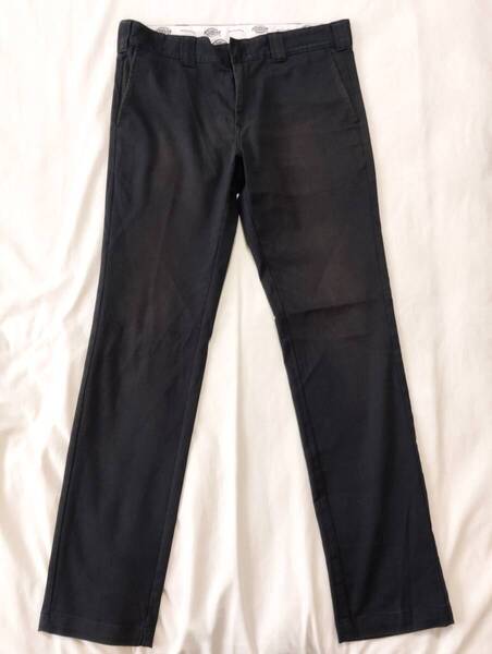 Dickies ディッキーズ ワークパンツ Size32 黒 ブラック フェード