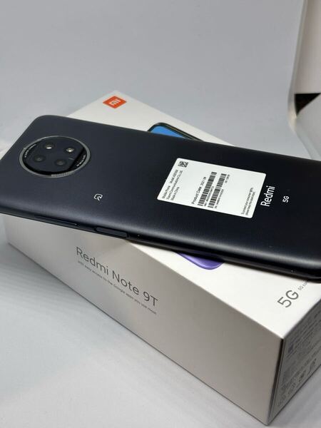 Xiaomi Redmi Note 9T 128GB Softbank 中古美品 SIMフリー ブラック