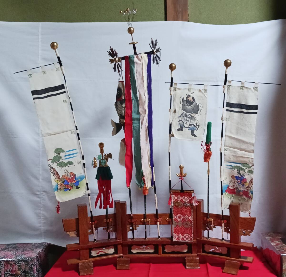 専用　御座敷幟枠五月人形 御座敷幟枠 五月人形 - メルカリ