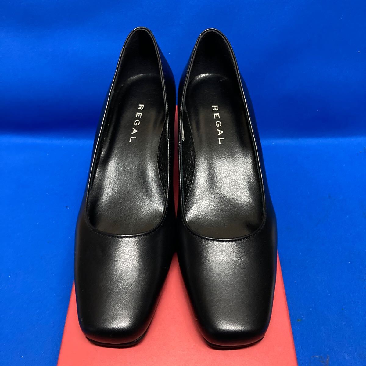 未使用級【REGAL】（23）ウェッジソールパンプス GORE-TEX 撥水
