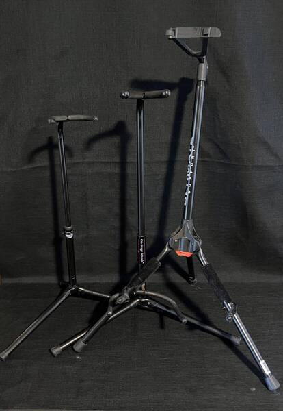 送料無料A053 ギタースタンド セット ジャンク ULTIMATE GS-200 ON STAGE STANDS KIKUTANI アルティメイト ベーススタンド