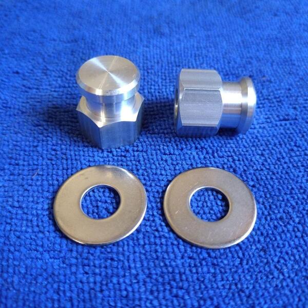 メンテナンススタンド用フックナット2個セット【ジュラルミン製】検索スーパーカブC50AA01C70HA02モンキーダックスシャリー.