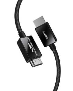 Anker Ultra High Speed HDMI ケーブル HDMI 2.1 8K(60Hz) 4K(120Hz) 48Gbps DynamicHDR PS5 Xbox Series X/S 対応 (2m