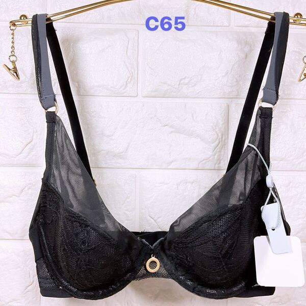 新品 トリンプ ヴァリゼール ブラジャー C65 ブラック