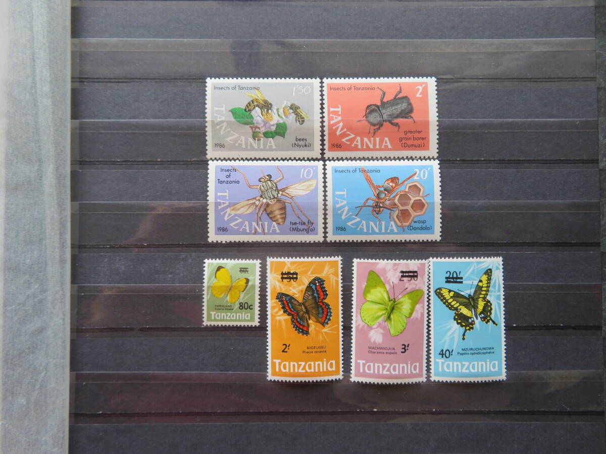 3951 外国切手 SWA 1987年 Erik Holm デザイン 昆虫