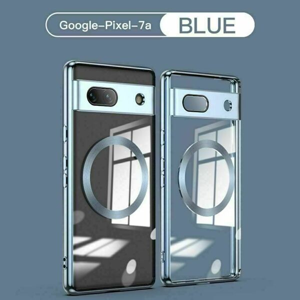 Pixel 7a ケース マグセーフ対応 ブルー