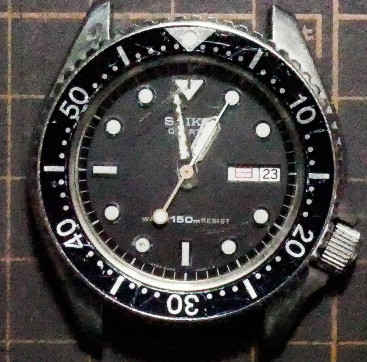 Seiko セイコー 6458-6000 ダイバーズウォッチ ブラック