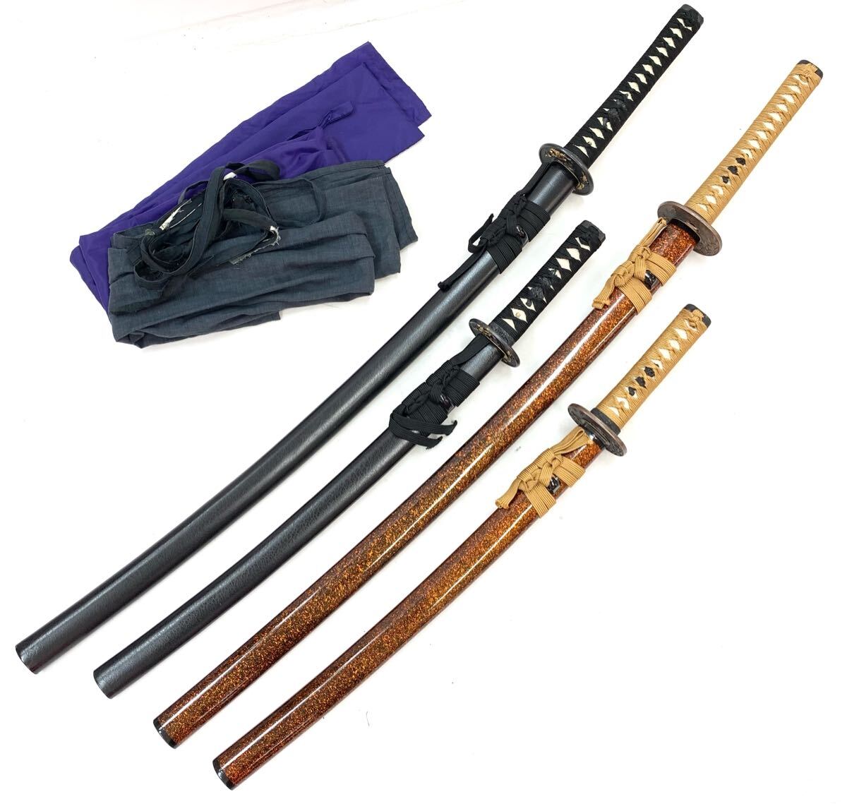 模造刀 4本セット 武具 剣 コレクション 現状品 Yahoo!オークション -「4本セット」(日本刀、刀剣) (武具)の落札