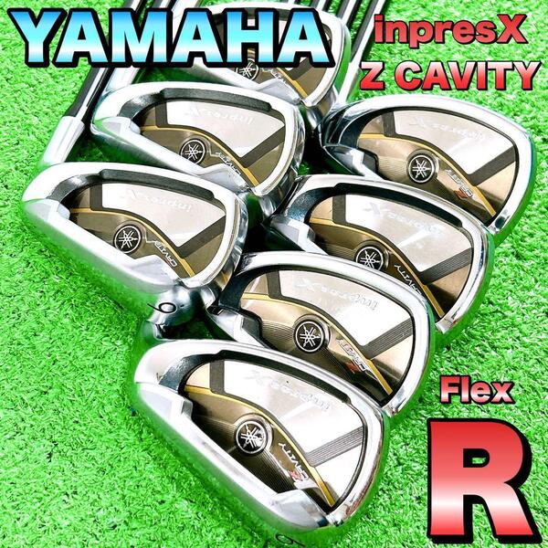 YAMAHA ヤマハ inpres インプレス X Z CAVITY キャビティ メンズアイアンセット ゴルフクラブ