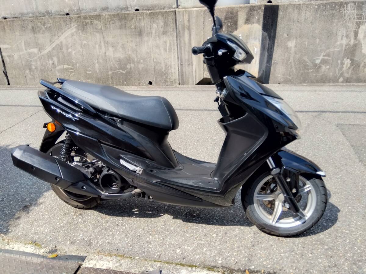 エンジン実動☆2.6万キロ☆事故車☆シグナスx SEA5J 4型 国内