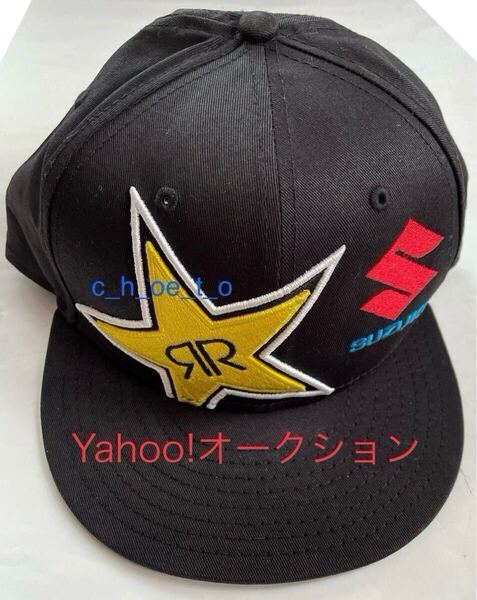 最終価格 ニューエラ製 ロックスターエナジー スズキ キャップ 帽子 NEW ERA ニューエラ キャップ