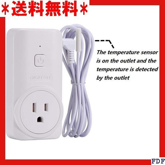 ☆人気商品☆ B023 SENSTREEワイヤレスサーモスタットアウトレット、 ィートNTC温度プローブ付き アウトレット検 17