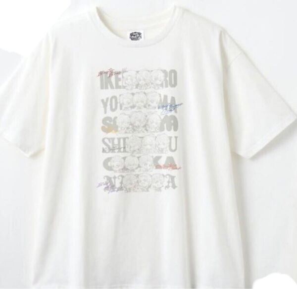 新品 ヒプノシスマイク 半袖Tシャツ 白 4Lサイズ Buster Bros!!! MAD TRIGGER CREW 麻天狼 Fling Posse どついたれ本舗 Bad Ass Temple