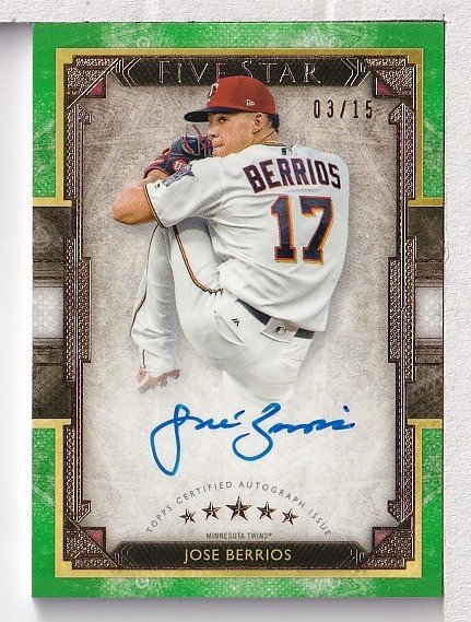 Jose Berrios直筆サイン入りユニフォーム Jose Berrios直筆サイン入りユニフォーム