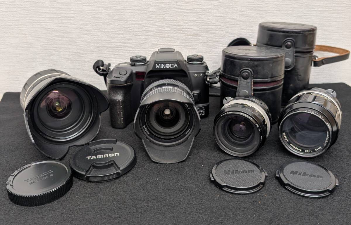 Yahoo!オークション -「ミノルタα-7」(一眼レフ) (フィルム Yahoo!オークション -「ミノルタα-7」(一眼レフ) (フィルム