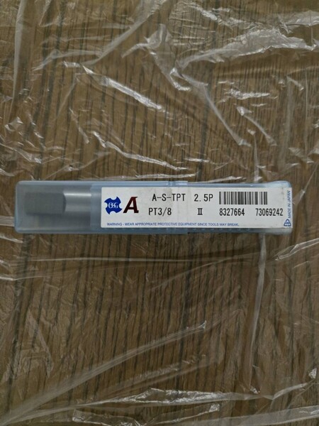 OSG スパイラルタップ(管用テーパ、短ねじ形) PT(Rc)PT3/8-19