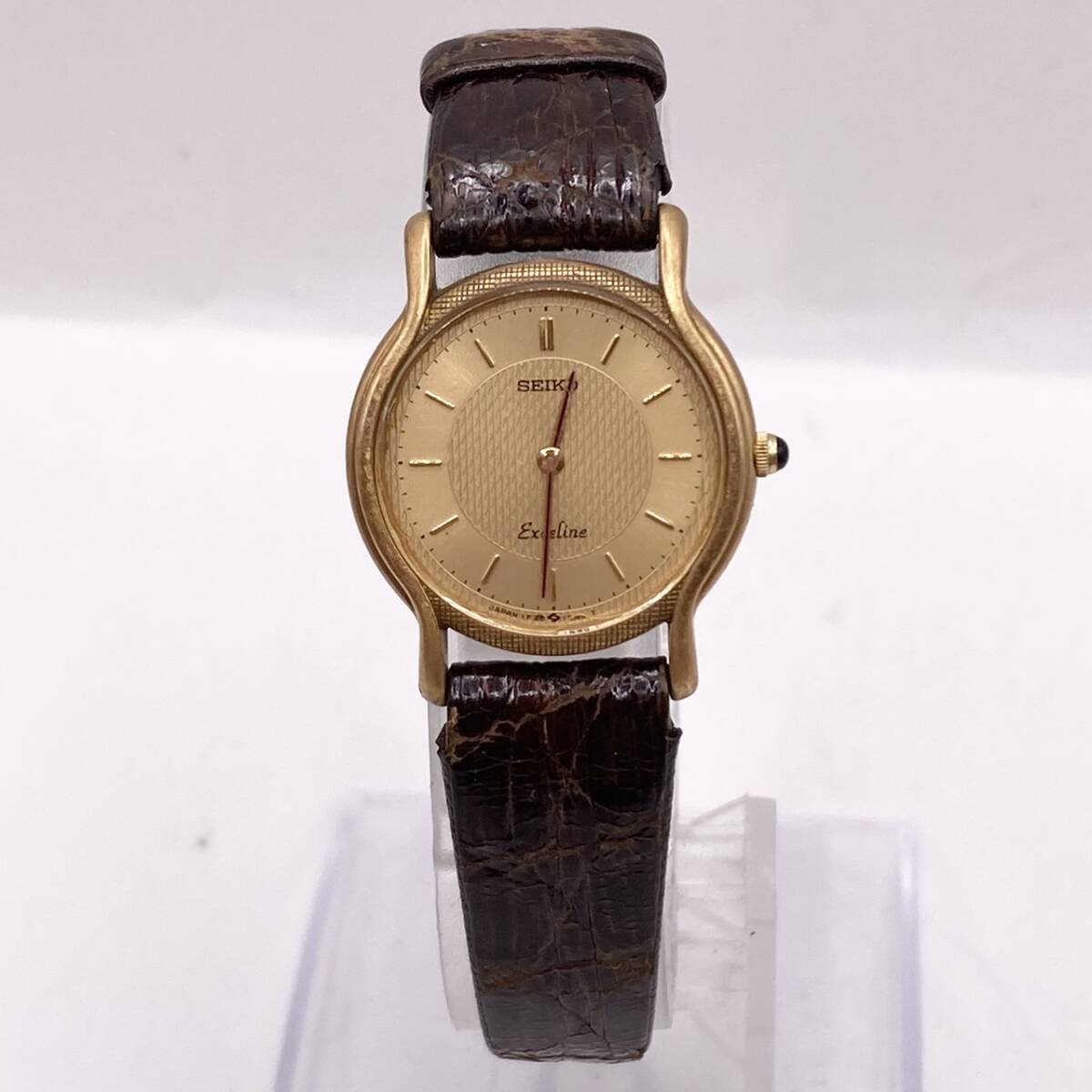 SEIKO 18KT BEZEL And Band Men's Quartz Watch from Japan