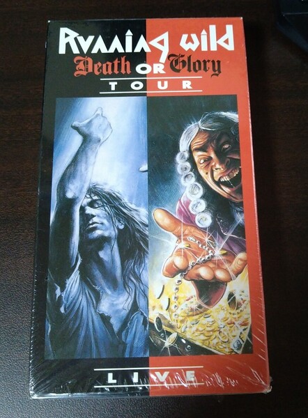 RUNNING WILD ランニングワイルド DEATH OR GLORY Tour デス・オア・グローリー ビデオ VHS ハードロック ヘヴィメタル LIVE