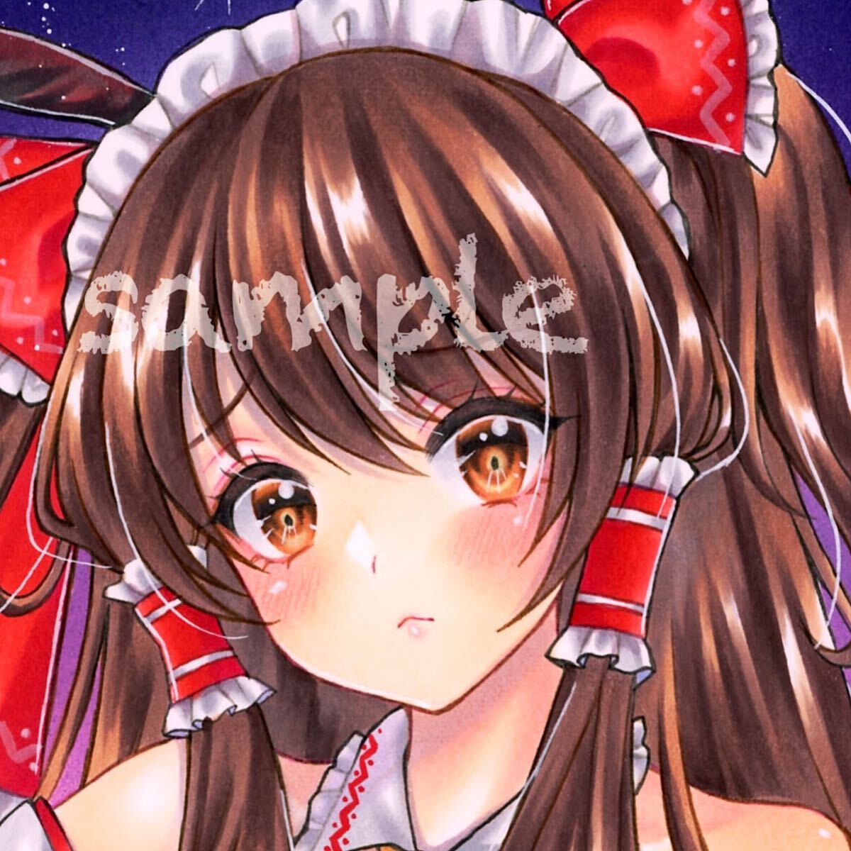 Yahoo!オークション -「東方 霊夢」(手描きイラスト) の落札相場 Yahoo!オークション -「東方 霊夢」(手描きイラスト) の落札相場