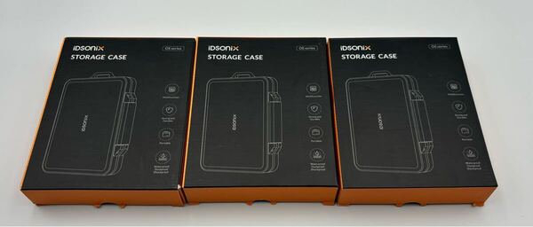iDSOnix STORAGE CASE 防水ハードメモリーカードケース 耐衝撃タイプ カードケース 3個セット 1/9.10.11