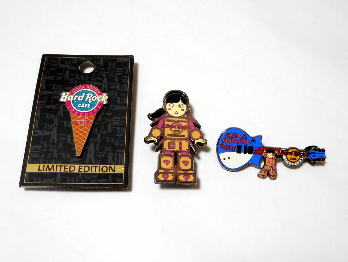 未使用】ハードロックカフェ バッチ 2021 AYAKA NATION PIN