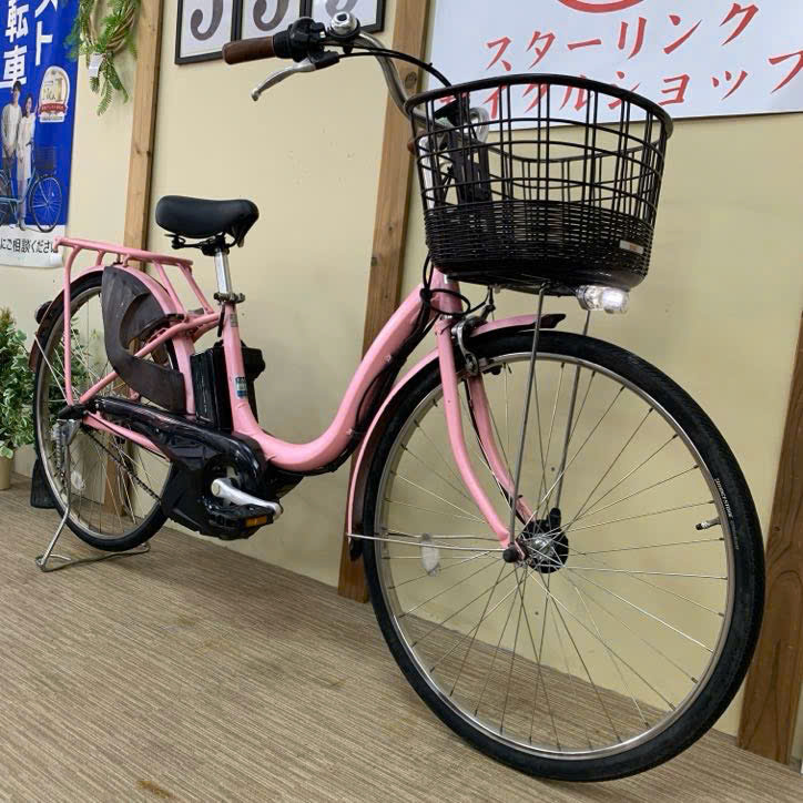 559 整備済新基準良品 ヤマハ パス ナテゥラ 電動アシスト自転車