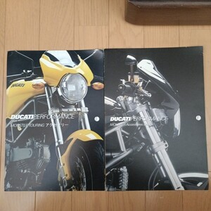 Коллекционеры ItemRare! Ducati Performance DucatimonsterS4.S4R.S4RS Carbon Exterior Catalogue + Monster Touring Accessories Catalogue