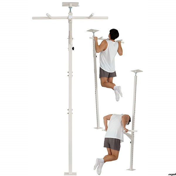 【日本製のコンパクトな懸垂バーで、家庭でも使いやすい筋トレ器具】 コンパクト 懸垂バー 筋トレ器具 筋トレマシン 筋トレ 家トレ