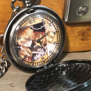 【即決/送料無料】鬼滅の刃 我妻善逸 イラストポケットウォッチ クォーツ 非売品 中古懐中時計 ◆アニメ雑貨 ブランド時計多数出品