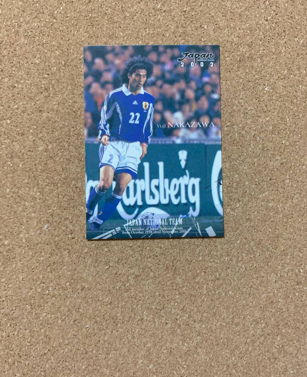 日本代表 トレーディングカード 2002 No.32 中澤佑二