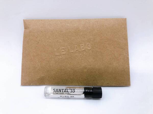 【25700】★未使用★LE LABO ルラボ SANTAL33 サンタル33 0.75ml 試供品 フレグランス ボディ香水 男女兼用 ユニセックス 人気ブランド