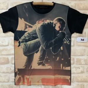 リンキン パーク チェスターペニントン Tシャツ Mサイズ 管2560 ロックバンドTシャツ