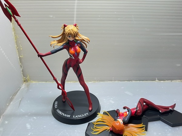 ヱヴァンゲリヲン新劇場版 リミテッドプレミアムフィギュア アスカ×カシウスの槍 Luminasta 2体セット ブラッシュアップカスタム品