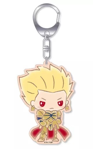 エクスレア FGO Fate/Grand Order×サンリオ アクリルキーホルダー アーチャー/ギルガメッシュ Design produced by Sanrio