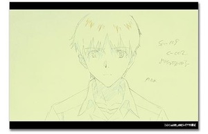 EVA STOREオリジナル シン・エヴァンゲリオン劇場版 原画ポストカード レイアウト修正(シンジ)