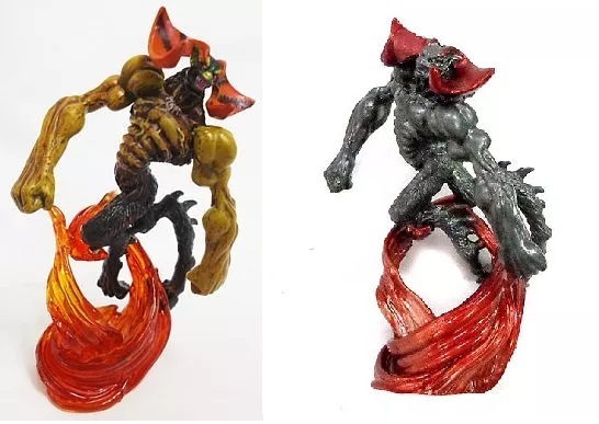 スクウェア・エニックス FINAL FANTASY CREATURES ファイナルファンタジー クリーチャーズVol.1 イフリート フルカラー メタル 2体セット