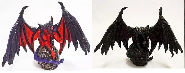 スクウェア・エニックス FINAL FANTASY CREATURESファイナルファンタジー クリーチャーズVol.1 ディアボロス フルカラー メタル 2体セット