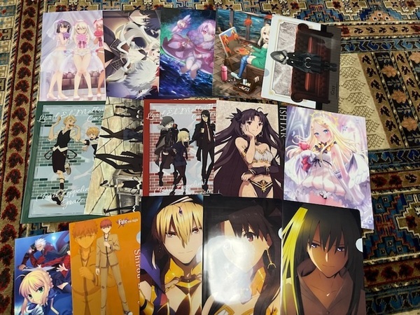 Fate/stay night Fate/kaleid liner プリズマ☆イリヤ Fate/Grand Order ロード・エルメロイII世の事件簿 クリアファイル 15枚セット